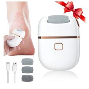 White Electric Foot Callus Remover